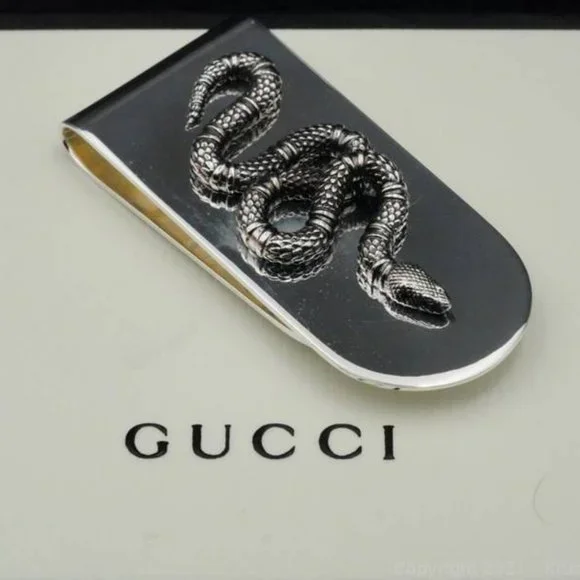 Gucci snake money clip best sale